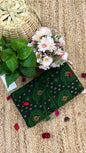 Bengal Handloom Jamdani - Green